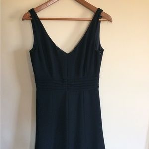 Ann Taylor Crepe Dress w/ lace at the bottom hem